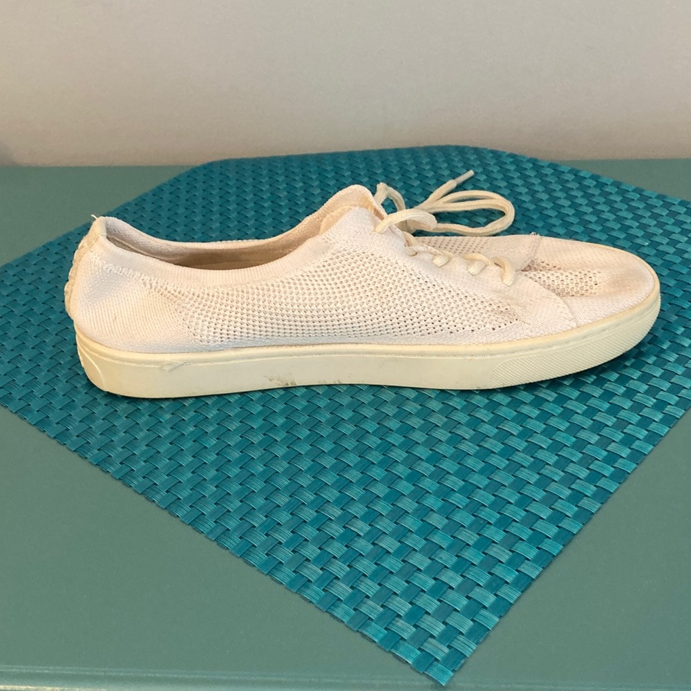 Soludos Off-White Knit Sneakers Women Size 10 - Picture 11 of 16